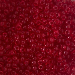 Rocailles Miyuki 11/0 - Transparent Ruby - 11-141