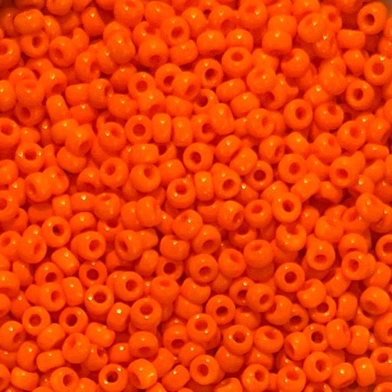 Rocailles Miyuki 11/0 - Opaque Orange - 11-406