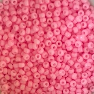 Rocailles Miyuki 11/0 - Opaque Dyed Cotton Candy Pink - 11-415