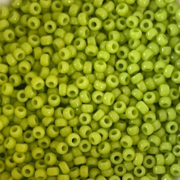Rocailles Miyuki 11/0 - Opaque Chartreuse - 11-416