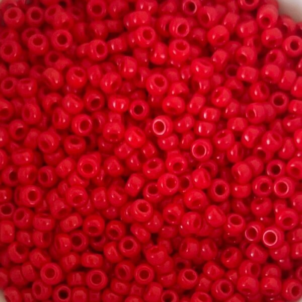 Rocailles Miyuki 11/0 - Opaque Red - 11-408