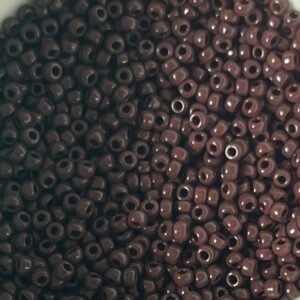 Rocailles Miyuki 11/0 - Opaque Chocolate - 11-409