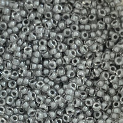 Rocailles Miyuki 11/0 - Fancy Lined Pewter - 11-240