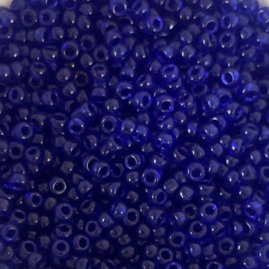 Rocailles Miyuki 11/0 - Transparent Cobalt- 11-151