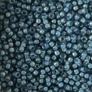 Rocailles Miyuki 11/0 - Fancy Lined Teal - 11-2256