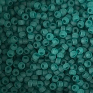 Rocailles Miyuki 11/0 - Transparant Matte Teal - 11-2405F