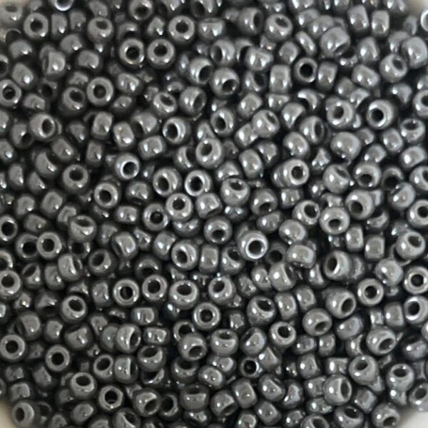 Rocailles Miyuki 11/0 - Opaque Luster Smoke - 11-2479