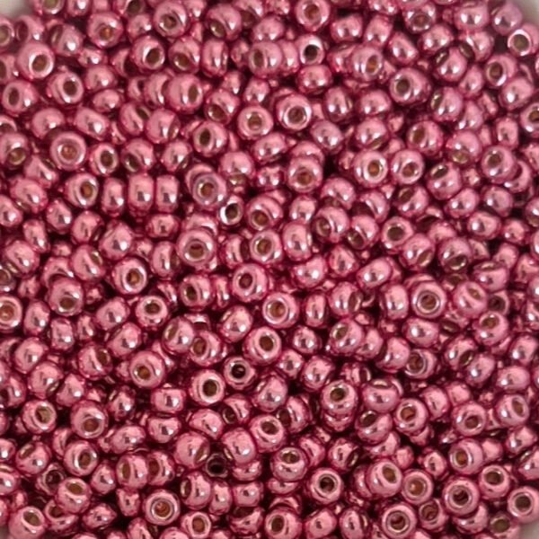 Rocailles Miyuki 11/0 - Duracoat Galvanized Hot Pink - 11-4210