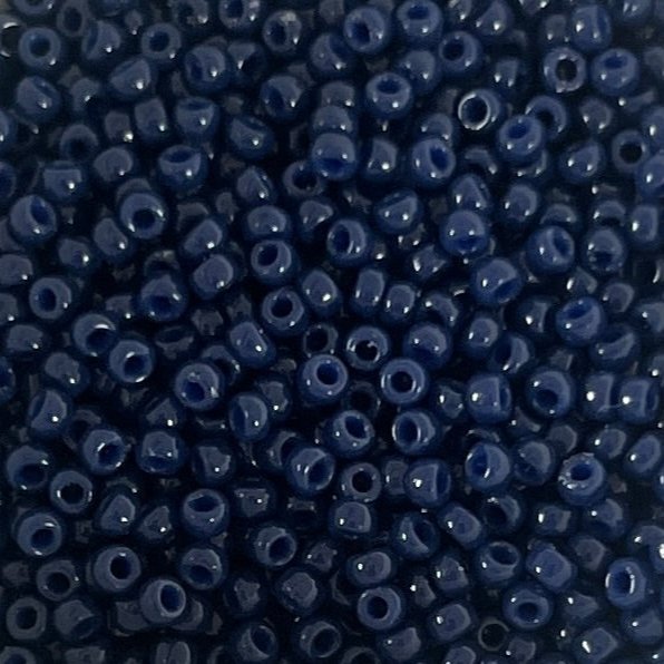 Rocailles Miyuki 11/0 - Duracoat Opaque Dyed Navy Blue - 11-4493