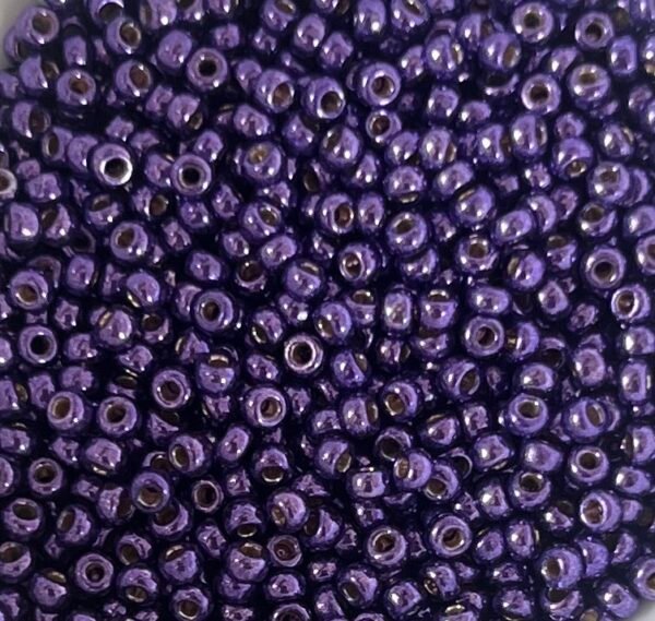 Rocailles Miyuki 11/0 - Duracoat Galvanized Dark Lilac - 11-5109