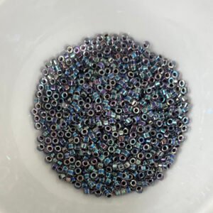 Delica Miyuki 11/0 - Amethyst Lined Crystal ab  - DB59