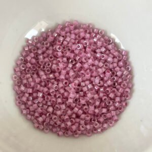 Delica Miyuki 11/0 - Orchid Lined Crystal Luster  - DB72
