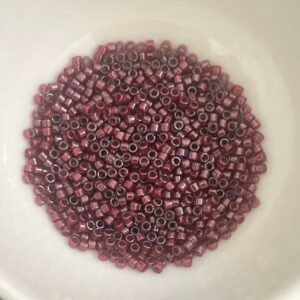 Delica Miyuki 11/0 - Cranberry Lined Luster Crystal - DB280