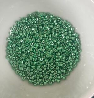 Delica Miyuki 11/0 - Duracoat Galvanized Dark Mint Green - DB1844