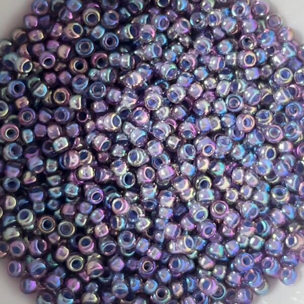 Rocailles Miyuki 11/0 - Light Amethyst Lined ab - 11-360