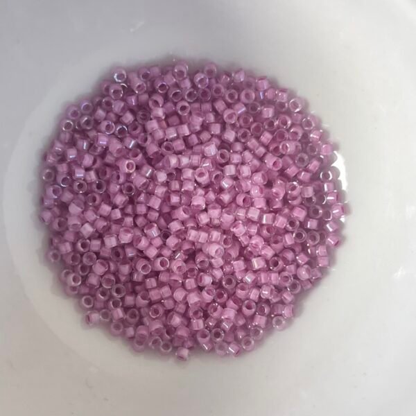 Miyuki Delica 11/0 Orchid Lined Crystal Luster - DB72