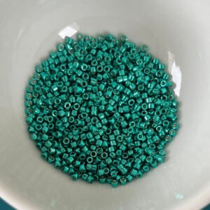 Delica Miyuki 11/0 - Duracoat Galvanized Dark Aqua Green - DB2506