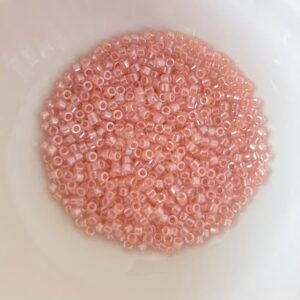 Delica Miyuki 11/0 - Transparant Luster Shell Pink - DB106/1