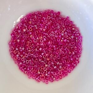 Delica Miyuki 11/0 - Hot Pink Lined ab Amethyst - DB1743