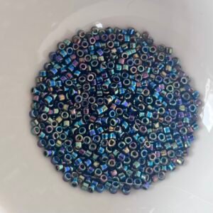 Delica Miyuki 11/0 - Metallic iris variegated blue - DB5