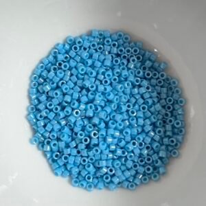 Delica Miyuki 11/0 - Opaque Luster Medium Turquoise Blue - DB218