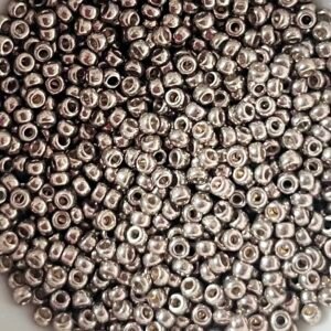 Rocailles Miyuki 11/0 - Duracoat Galvanized Pewter - 11-4222