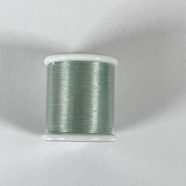 Bobine de fil Miyuki nylon vert clair pour tissage de perles peyote, brick switch