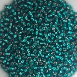 Rocaille Miyuki 11/0 - Silverlined Emerald - 11-17