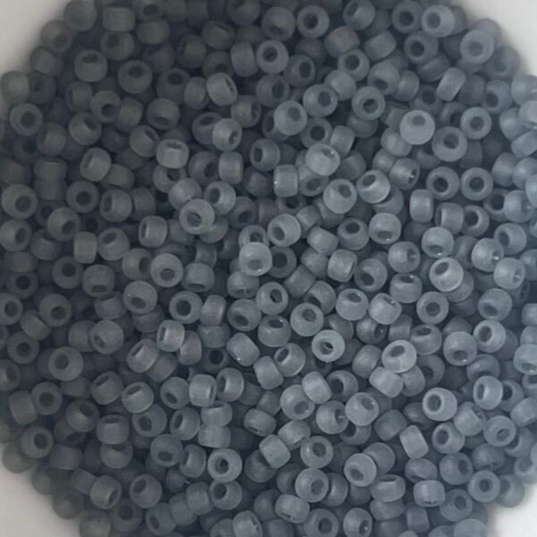 Rocailles 11/0 Miyuki - Transparent Matte Gray - 11-152F