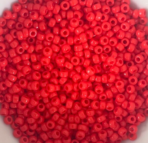 Rocaille Miyuki 11/0 - Opaque Vermillon Red - 11-407