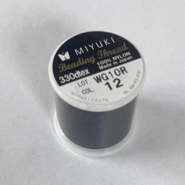 Fil Miyuki référence 12 - Noir