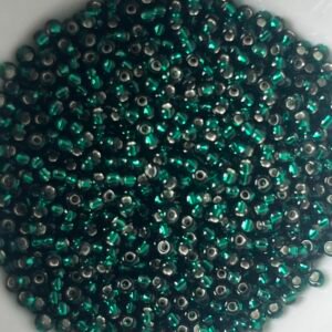 Rocailles Miyuki 11/0 Silverlined Dark Emerald 11-27